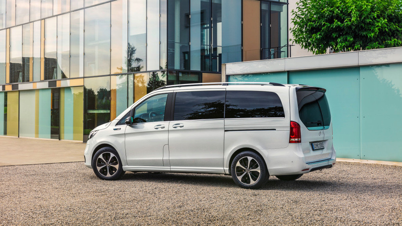 Illustration for article titled The 2020 Mercedes-Benz EQV Beats Tesla And Volkswagen To The Electric Van Game
